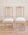 A rare pair of period Swedish Gustavian chairs, signed by Carl Johan Wadström (active 1758–1816) and manufactured in...