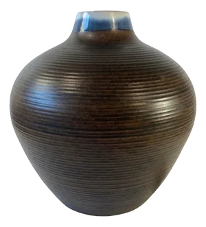 Vintage Danish Ceramic Model B53 Vase by Jacob Bang for Hegnetslund, 1950s