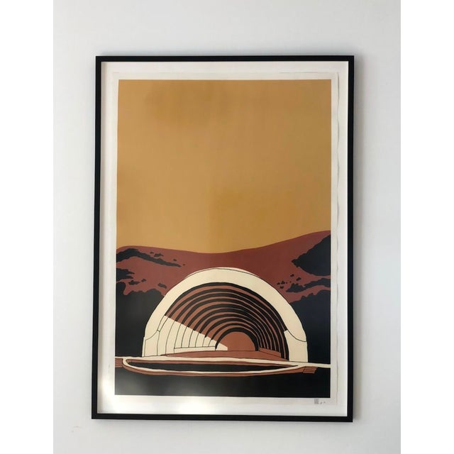 Hollywood Bowl Limited Edition Print on Entrada Rag by MRZ Jr. For Sale In Los Angeles - Image 6 of 11