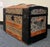 Wood Small Victorian Dome Top Embossed Tin Steamer Trunk. For Sale - Image 7 of 10