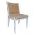 Bungalow 5 Organic Modern White Ernest Side Chair For Sale
