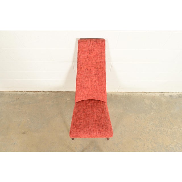 1960s Adrian Pearsall for Craft Associates High Back Side Chair or Lounge Chair, 1960s For Sale - Image 5 of 10