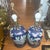 Chinoiserie 1980s Navy Blue Chinoiserie Lamps - a Pair For Sale - Image 3 of 6