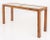 Widdicomb Manner Modern Wood and Glass Table, 1980s For Sale - Image 4 of 10