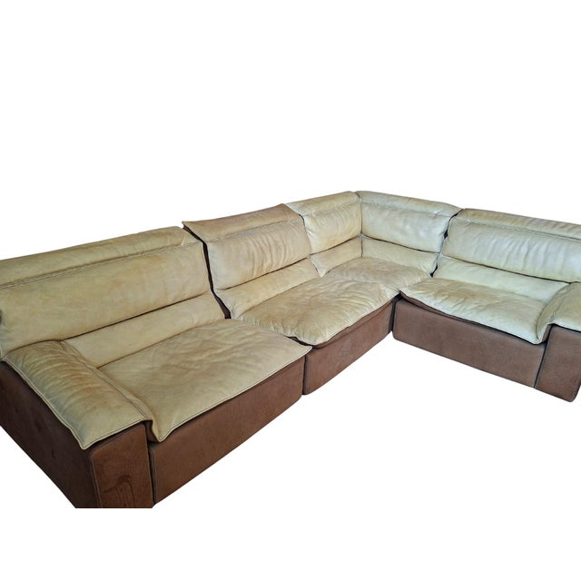 Bogo Modular Sofa and Armchair by Carlo Bartoli for Rossi di Albizzate, 1970s, Set of 4 For Sale - Image 10 of 15