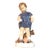 Royal Copenhagen Boy With Teddy Bear Figurine For Sale
