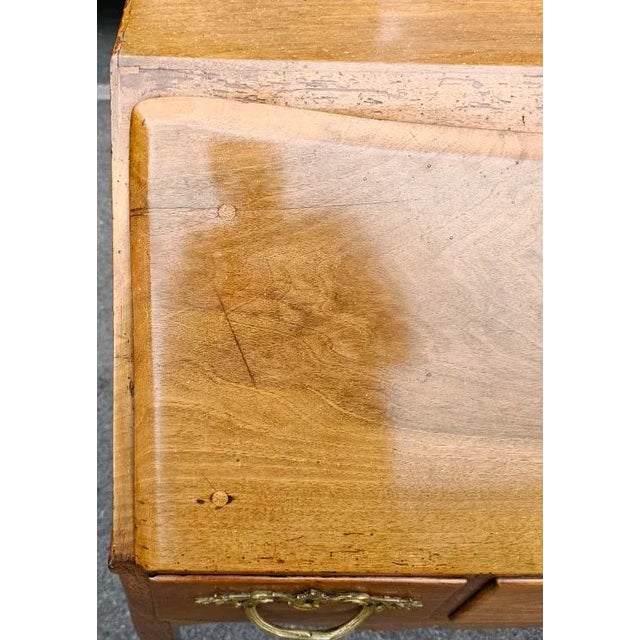 Antique 18th Century Louis XV Yellow Birch Desk "Bureau De Pente" For Sale - Image 15 of 18