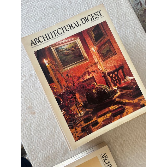 Vintage Architectural Digest Magazine Collection From the Estate of the Heiress to Macy’s For Sale - Image 15 of 16