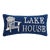 Lake House Hook Pillow, 18" x 9" For Sale