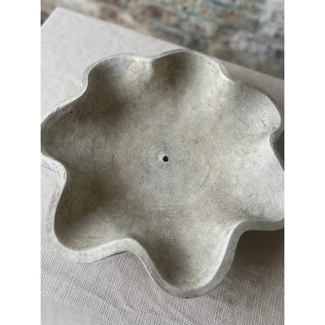 Contemporary Contemporary Scalloped Dish For Sale - Image 3 of 5