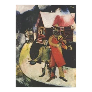 Marc Chagall the Violinist, 1990