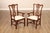 High Quality Pair Of Chippendale Style Dining Arm Chairs By Scarborough House. Constructed Of Mahogany With Pierced And...