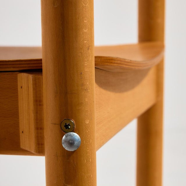 Stackable Oak Chair, 1970s For Sale - Image 15 of 18