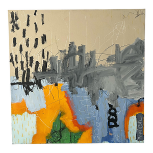 Abstract Painting by Artist Wyman Lancaster