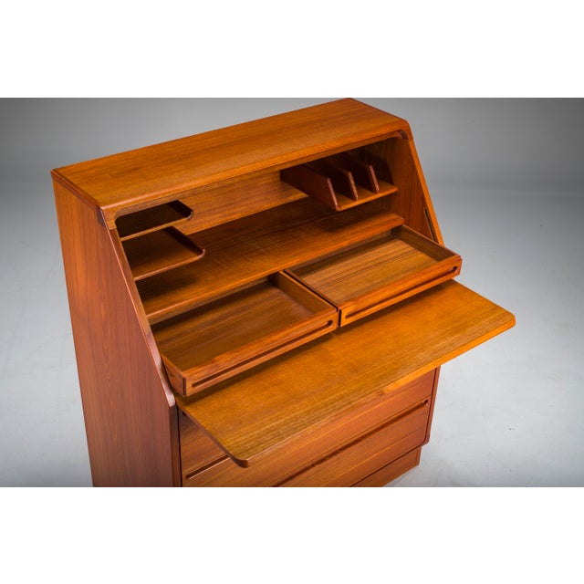 1960s Secretaire in Teak by Kai Kristiansen for Tørring Møbelfabrik, 1960s For Sale - Image 5 of 16