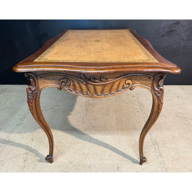 Rococo French Writing Desk, 1880 For Sale - Image 9 of 17