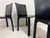 Vintage Black Leather Cab Dining Chairs by Mario Bellini for Cassina, 2000s, Set of 6 For Sale - Image 16 of 18