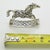 Vintage Italian Handmade Genuine Silver Rocking Toy Horse Figurine Miniature, Made in Tuscany (Italy) For Sale - Image 9 of 9