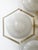 Gray 21st Century Hive Satin Brass Glossy Gray Murano Flush Mount by Fabio LTD For Sale - Image 8 of 9