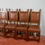 Wooden and Imitation Leather Folder Chairs, Set of 6 For Sale - Image 10 of 18