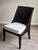 Late 20th Century Late 20th Century McGuire Woven Rattan Side Dining Chair With Ivory Cushion For Sale - Image 5 of 6