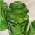 Glass Vintage Emerald Green Glass Kitchen Cannister Set of Four For Sale - Image 7 of 7