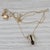 0.88ctw Sapphire Diamond Pendant Necklace 14k Yellow Gold 19" Box Chain For Sale In Greensboro - Image 6 of 6