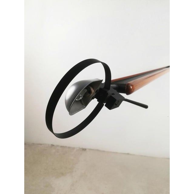 Halley Wall Lamp with Adjustable Arm in Layered Wood attributed to Paf Studio, Italy, 1980s For Sale - Image 13 of 17