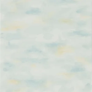 Sanderson Bamburgh Sky Wallpaper in Estuary Blue - a Sample