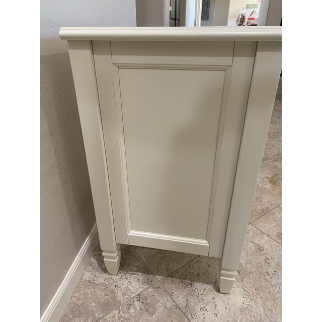 Pottery Barn Kids Night Stand “Madeline” in Antique White Chairish