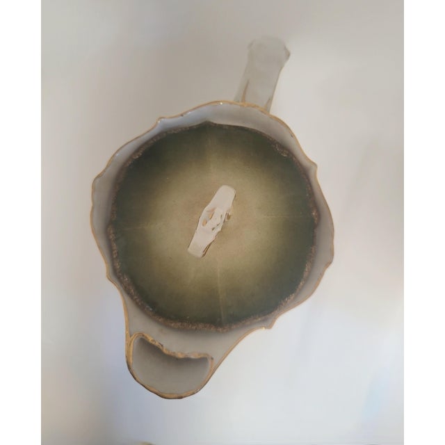 Antique German Porcelain Chocolate Pot For Sale - Image 6 of 12