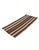 Mid-Century Modern Brown Striped Vintage Kilim Runner - 2`7″ X 6`3″ Ft. For Sale - Image 3 of 6