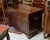 English Mahogany keyhole desk C.1780. Original patina. Brass Hardware on Eight drawers and one door. Resting on Georgian...