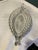 A classic example of Fostoria's beloved "American" pattern, this elongated crystal dish features a sea of precise diamond-...