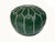Green Moroccan Green Leather Pouf Cover For Sale - Image 8 of 8