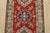 2020s Kazak Runner 2’7” X 6’6” Red Wool Tribal Hand-Knotted Oriental Rug For Sale - Image 5 of 12