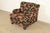 Late 20th Century Smith Brothers of Berne Contemporary Lounge Chair and Ottoman in Paisley Upholstery For Sale - Image 5 of 14