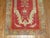 Islamic Late 19th Century Antique Zabihi Collection Turkish Prayer Fine Red Rug - 3'5" x 5' For Sale - Image 3 of 6