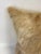 18” X 18” Premium Colombian Champagne Long-Haired Cowhide Pillow Cover - Handcrafted by Pablo Sota Designs For Sale - Image 9 of 11