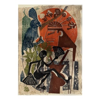Skeleton, Parrot, 1973, Print For Sale
