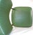Restored Vintage Cosco Metal Chairs With Dark Sage Green Vinyl Upholstery For Sale - Image 11 of 15
