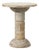 Carved Alabaster Pedestal with Engraved Figures, Italy, 1900s For Sale