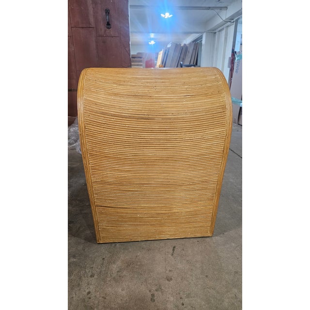 Gabriella Crespi Pencil Reed Console Table in the Style of Gabriella Crespi For Sale - Image 4 of 7