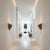 Designed by Bill Parry, the Aurora is a free-form sculptural wall sconce in rattan core. Its organic silhouette is shaped...