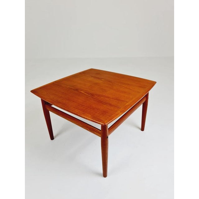 Wood Danish Square Teak Coffee Table by Grete Jalk for Glostrup Møbelfabrik, 1960s For Sale - Image 7 of 18