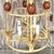 Vintage Coastal Painted Metal Pineapple Chandelier For Sale - Image 13 of 13