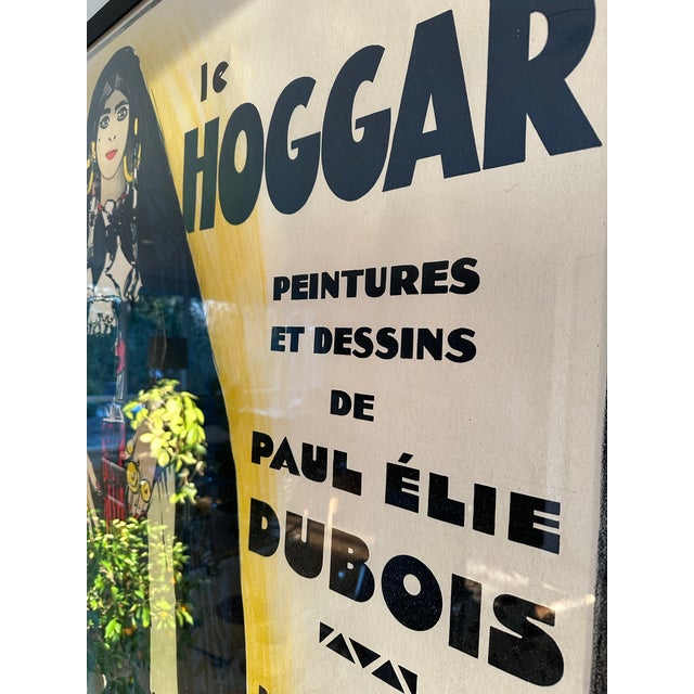 Early 20th Century Early 20th Century Original Paul Élie Dubois “Le Hoggar” French Lithograph Exhibition Poster For Sale - Image 5 of 7