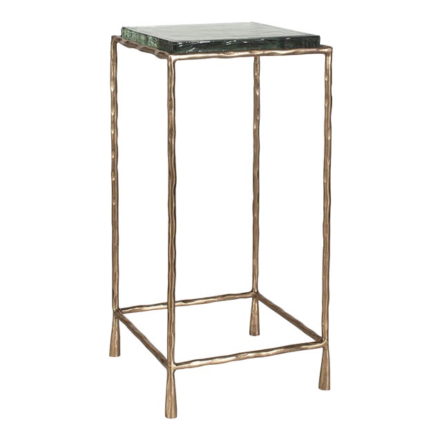 Statement Piece Square Drink Table For Sale