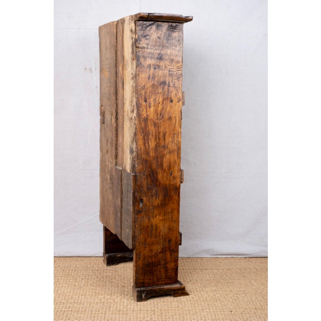 Mid 20th Century Carved Spanish Wood Bookcase For Sale - Image 10 of 11