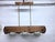 Mid-Century Modern Brutalist 3-Light Pendant Lamp in Wood and Glass from Temde, 1970s For Sale - Image 3 of 14